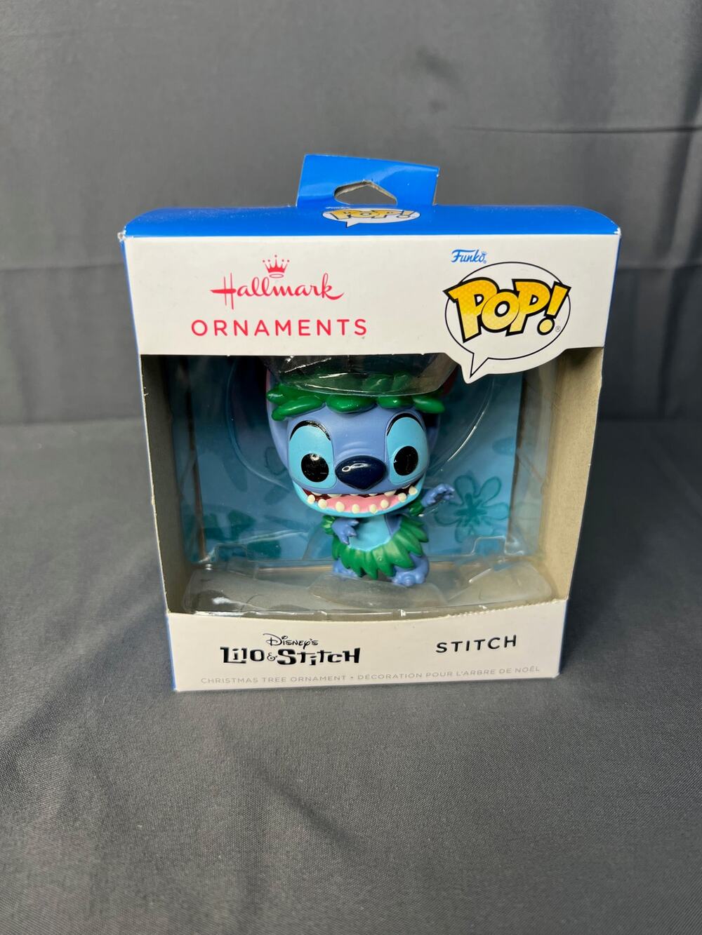 Hallmark Disney Stitch Funko POP Christmas Ornament Hula NIP